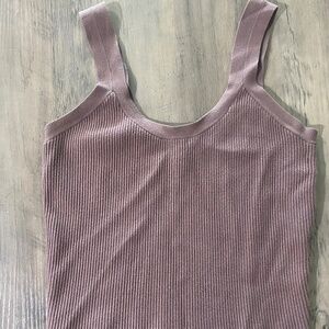Abercrombie & Fitch Light Brown Sweater Tank in Medium